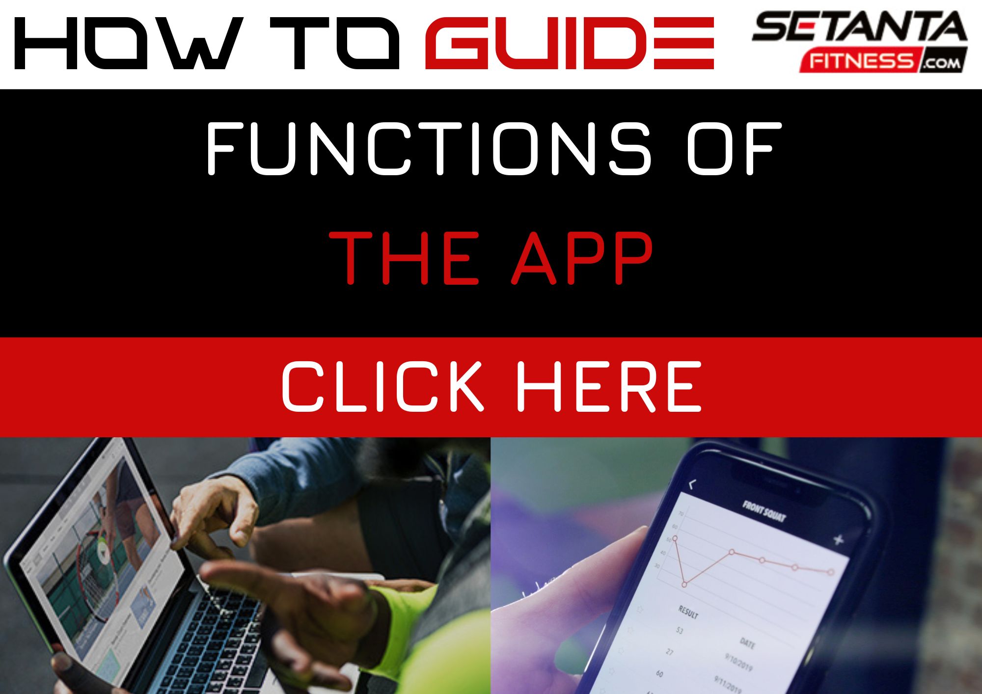 how to functions of the app main page
