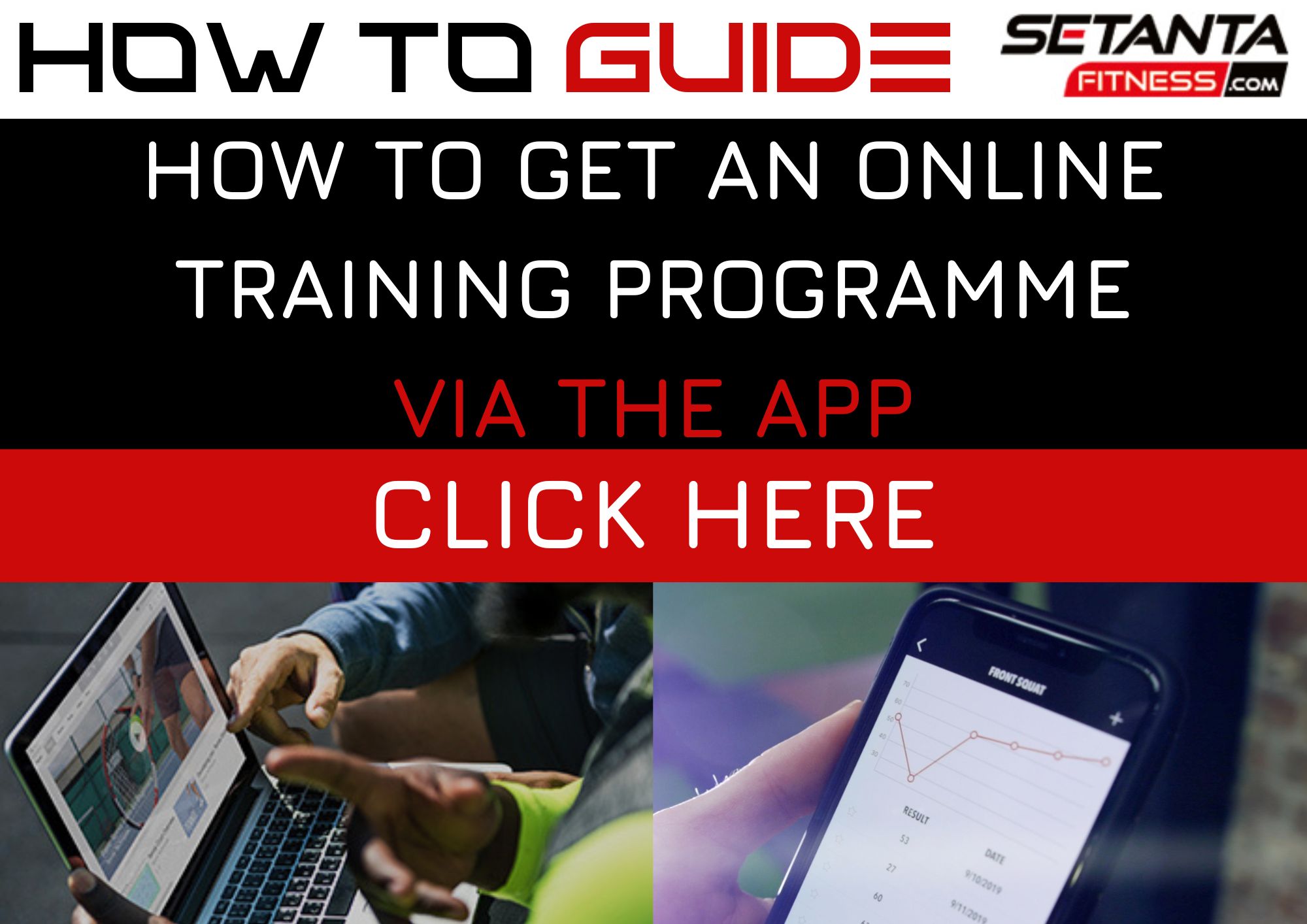 how to get online program via app main page